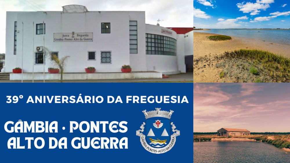 39 anos de sonho. 39 anos de progresso. 39 anos de poder local de proximidade!