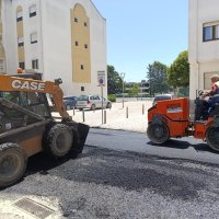 Repavimentação de pracetas em Poço Mouro